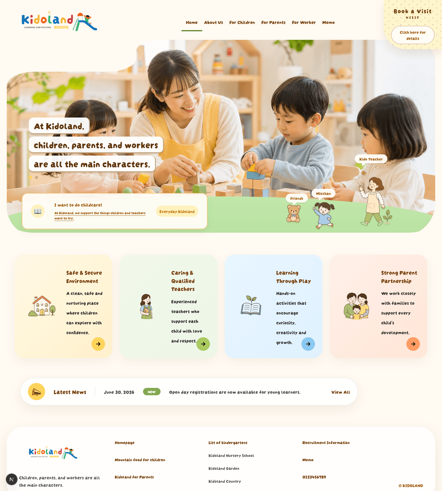 Kindergarten preview